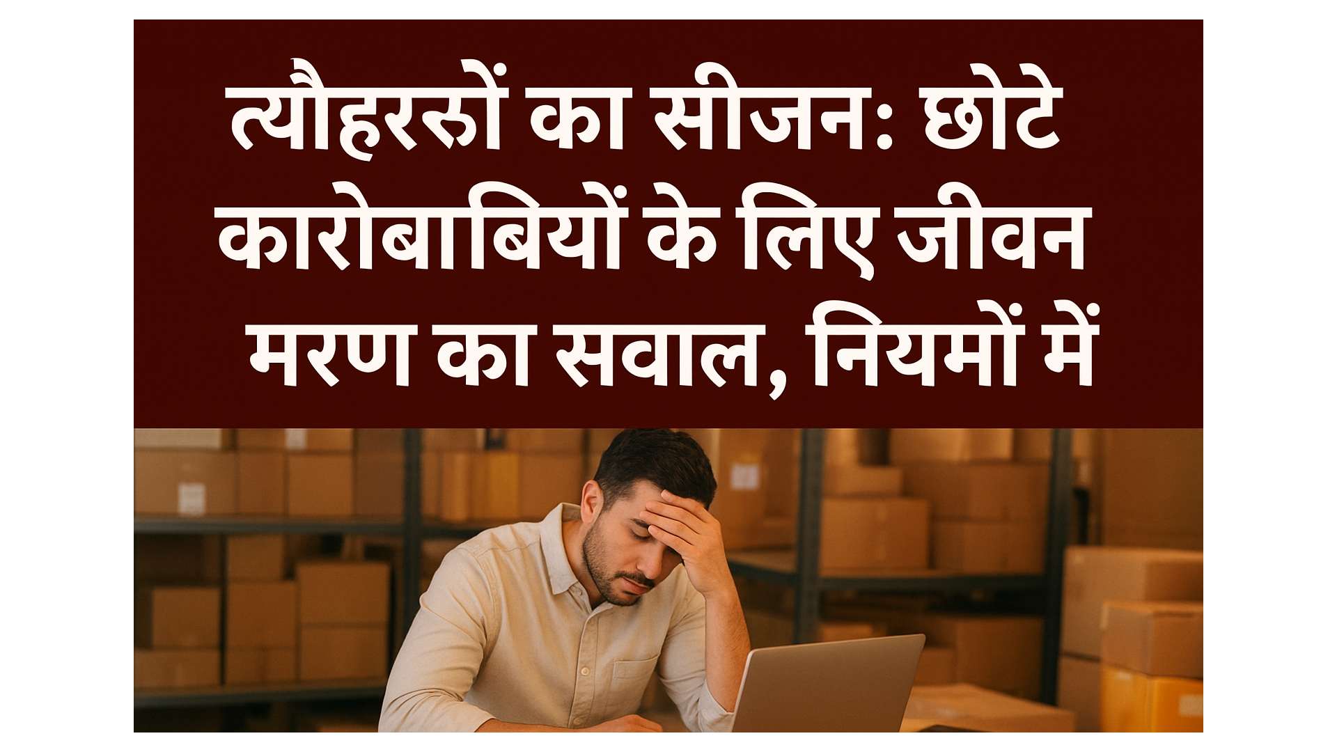 त्यौहारों का सीजन छोटे कारोबारियों की जिंदगी का सवाल, नियमों में बदलाव से संकट में आ सकती है करोड़ों डिजिटल बिज़नेस
