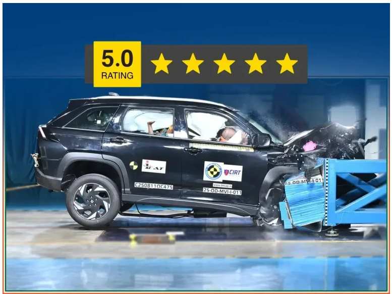 क्या सभी वेरिएंट्स ने 5-स्टार BNCAP रेटिंग प्राप्त की?